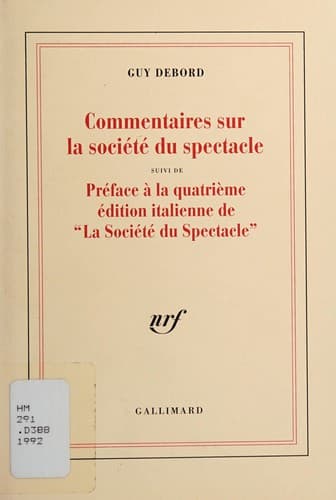 La société du spectacle