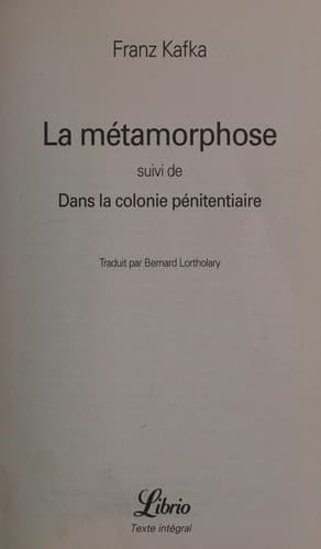 La Métamorphose
