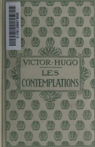 Couverture de Les Contemplations