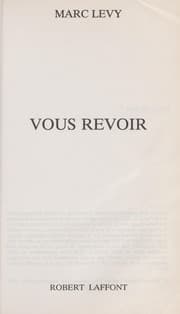 Couverture de Vous revoir