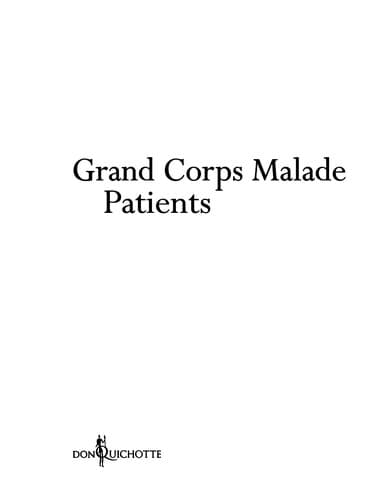 Couverture de Patients