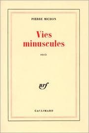 Couverture de Vies minuscules