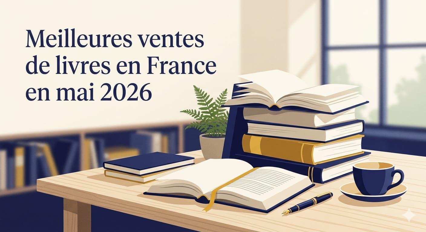 Meilleures ventes de livres en France en mai 2026