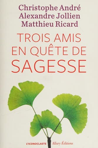 Couverture de Trois amis en quête de sagesse