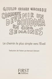 Couverture de Comment devenir un Bouddha en cinq semaines