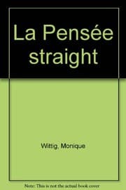 Couverture de La Pensée straight