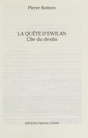 La Quete d'Ewilan -3 -L'île du destin