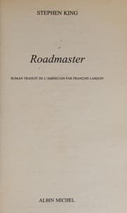 Couverture de Roadmaster