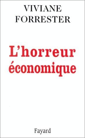 Couverture de L'horreur économique