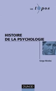 Couverture de Histoire de la psychologie