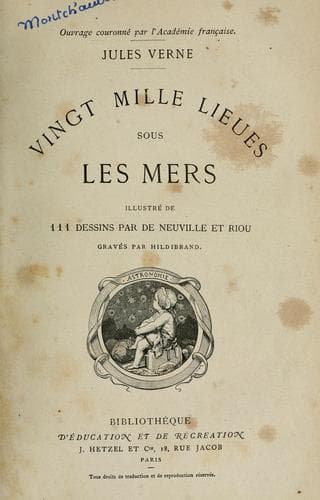 Couverture de Vingt mille lieues sous les mers