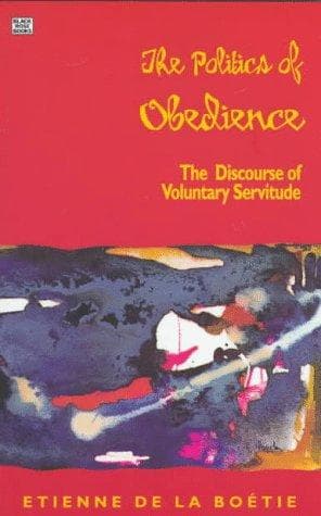 Discours de la servitude volontaire
