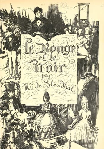 Couverture de Le Rouge et le Noir