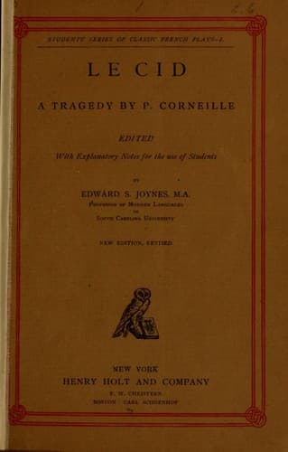 Couverture de Le Cid