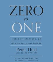 Couverture de Zero to One