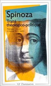 Couverture de Traité théologico-politique