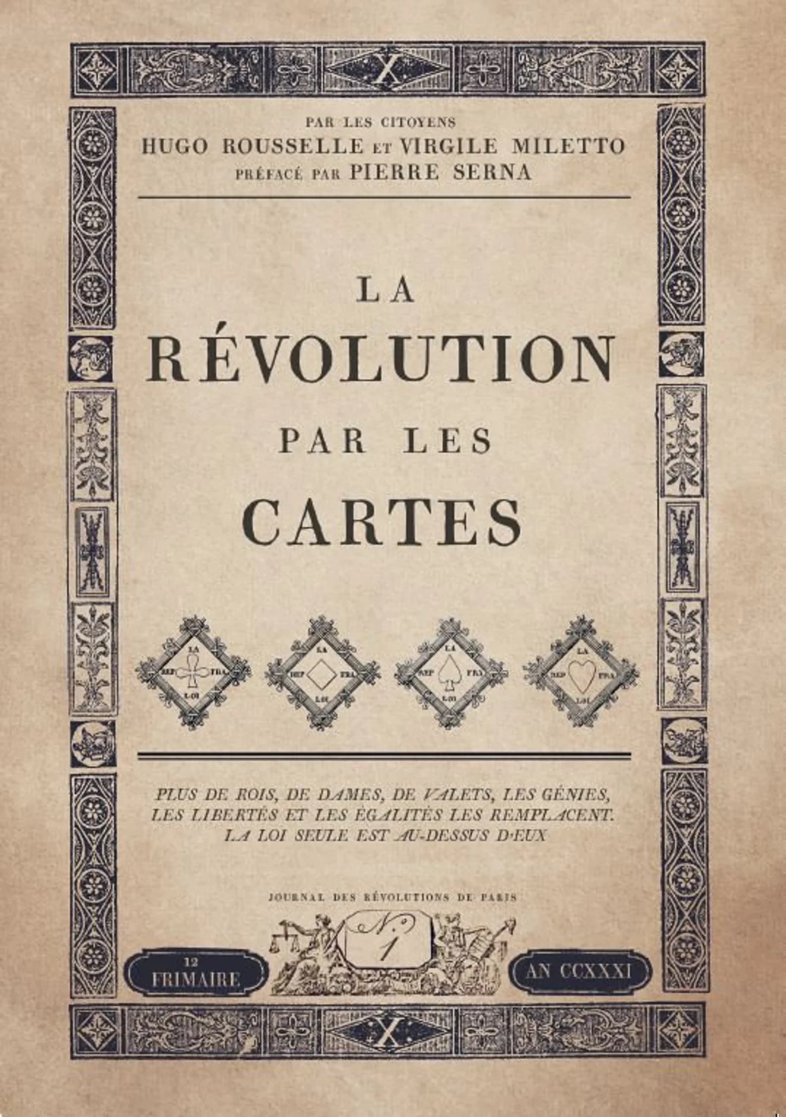 Couverture de La révolution par les cartes