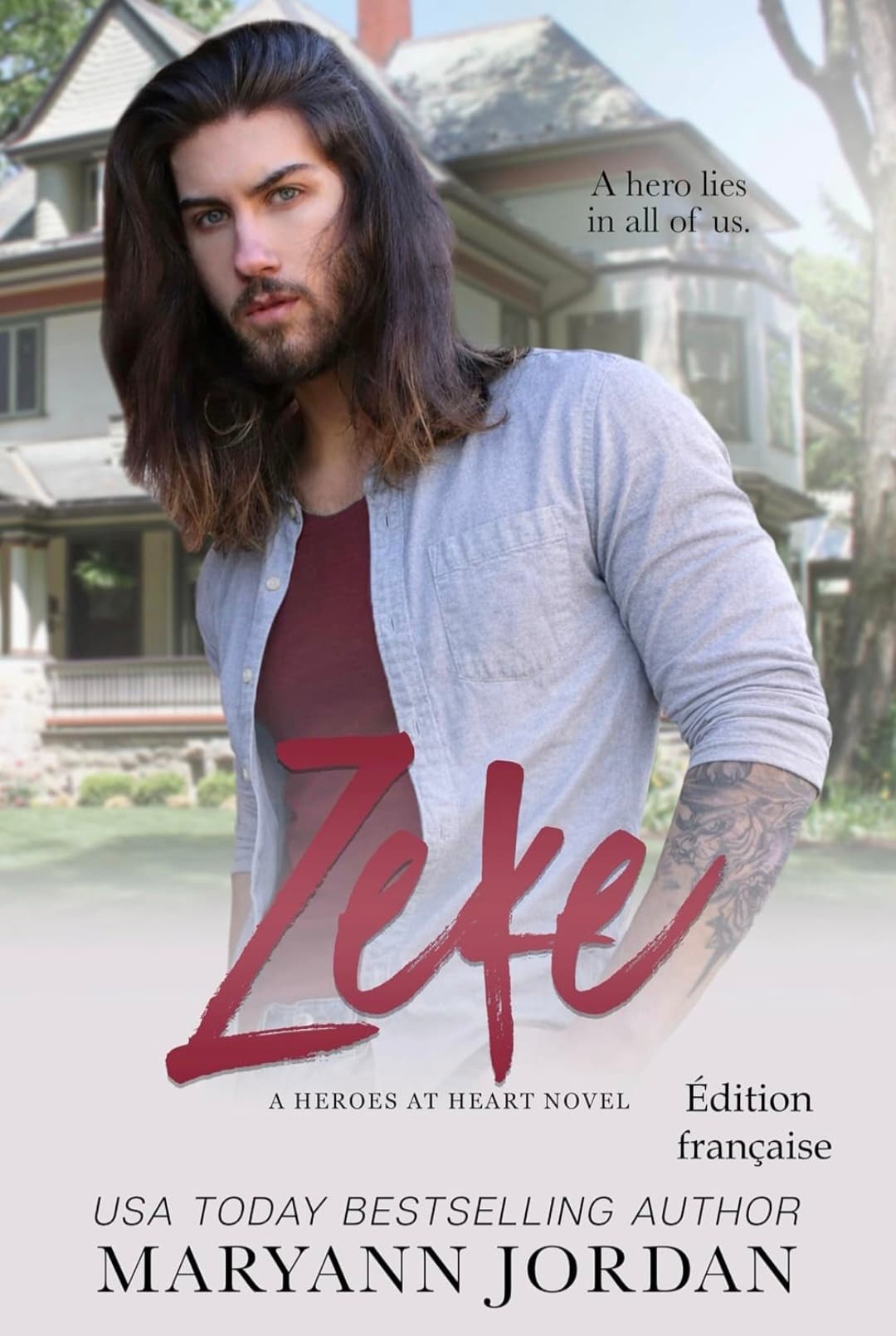 Couverture de Zeke (Heroes at heart T.7)