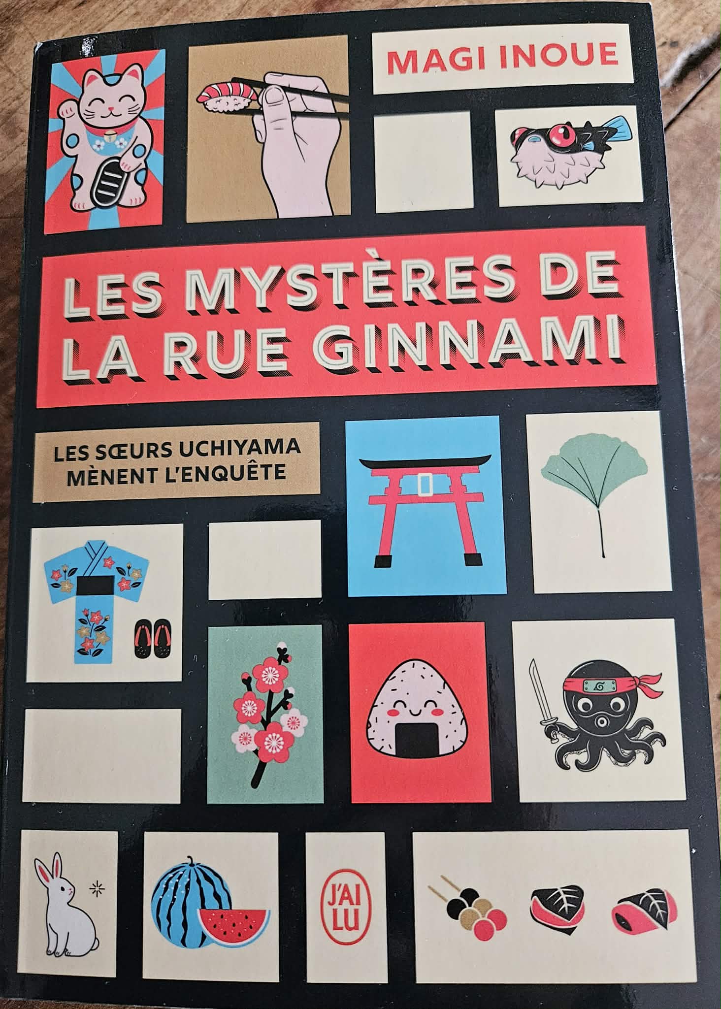 Couverture de Les mystères de la rue Ginnami